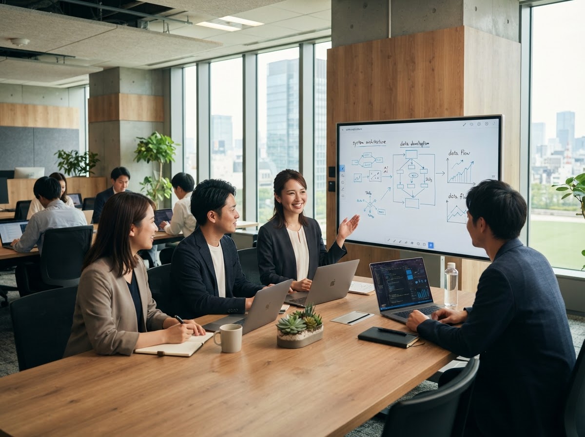 Raiden AI App 320の分析チームが利用する業務環境のイメージ